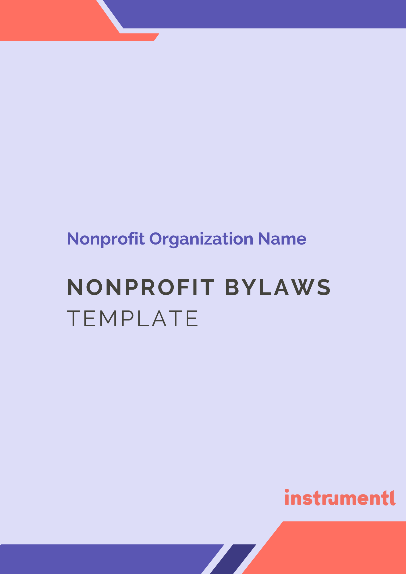 Image 10 for Nonprofit Bylaws Template Word